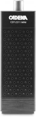 Ресивер DVB-T2 Cadena CDT-2311 MINI черный - фото 5