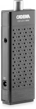 Ресивер DVB-T2 Cadena CDT-2311 MINI черный - фото 8