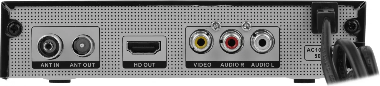 Ресивер DVB-T2 Cadena CDT-2315SB черный - фото 7