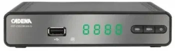 Ресивер DVB-T2 Cadena CDT-2351SB черный - фото 5