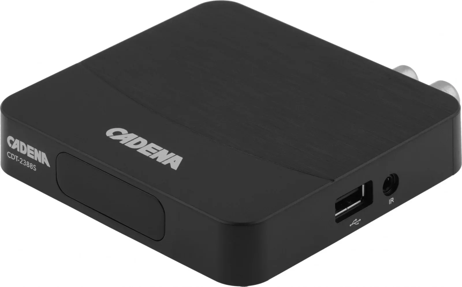 Ресивер DVB-T2 Cadena CDT-2388S черный - фото 3