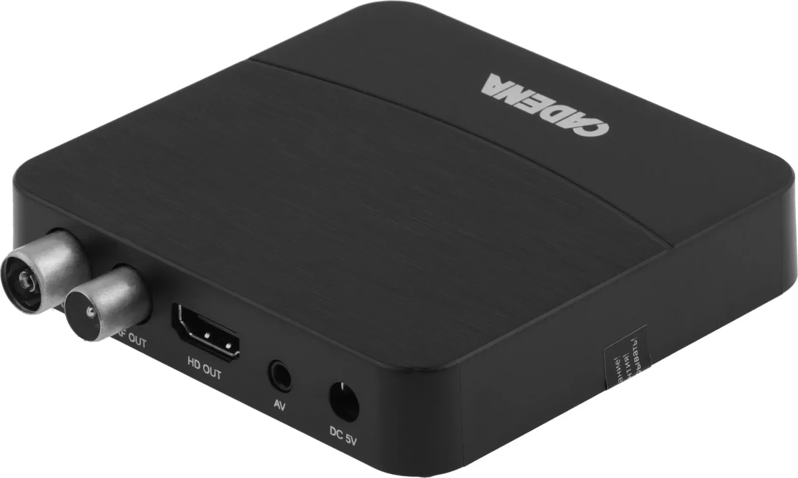 Ресивер DVB-T2 Cadena CDT-2388S черный - фото 6