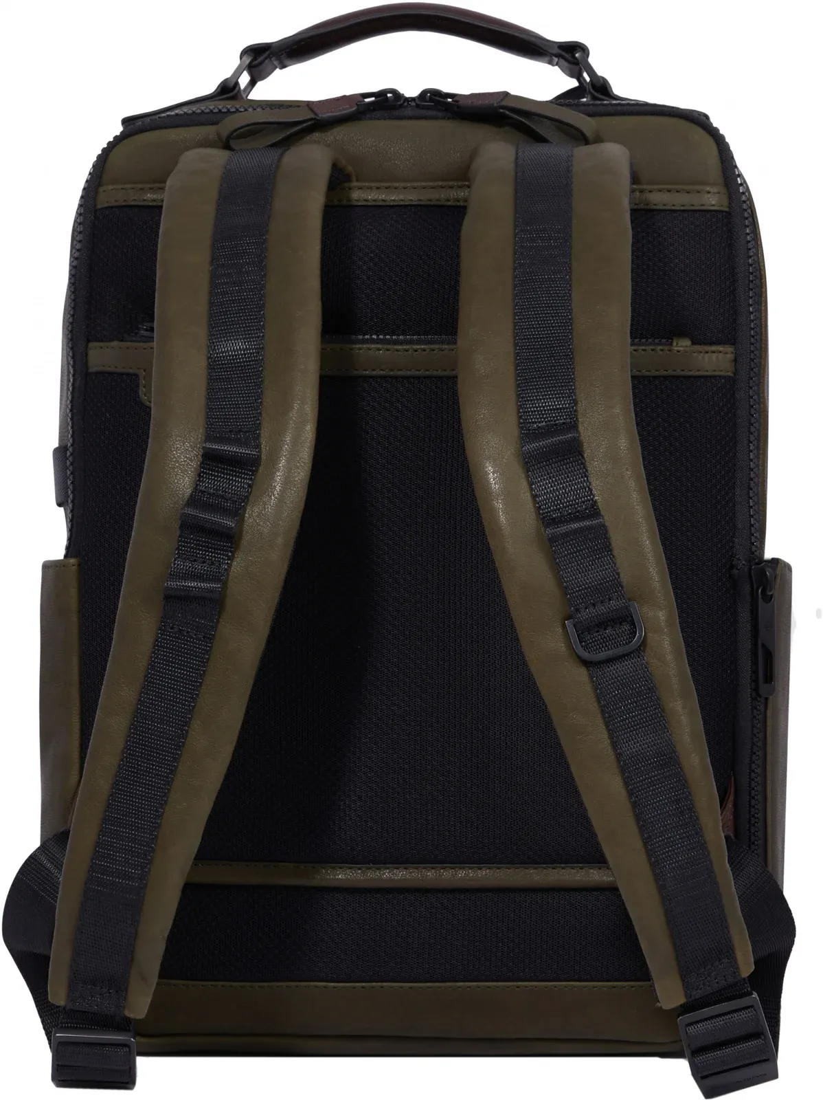 Рюкзак Piquadro Harper CA6289AP/VETM зеленый/темно-коричневый натур.кожа, 14 л - фото 3