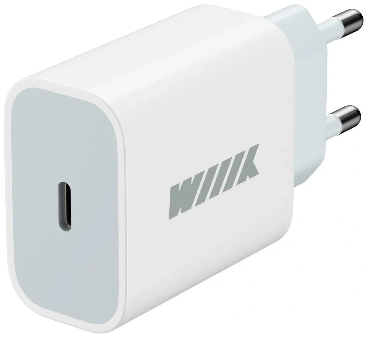 Сетевое зар./устр. Wiiix UNN-4-1-01-PD 20W 3A PD USB Type-C белый - фото 1
