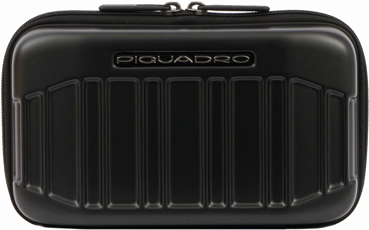 Сумка Piquadro PQ LIGHT CA6172PQL/NO 23x13x8см 2.40л. 0.26кг. поликарбонат черный матов., 2.40 л - фото 1
