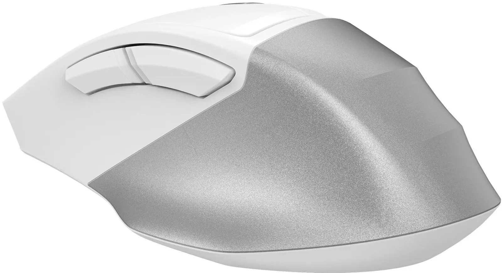 Мышь A4Tech Fstyler FB45CS Air белый оптическая 2000dpi silent беспров. BT/Radio USB 7but FB45CS AIR USB SILVER WHITE - фото 7