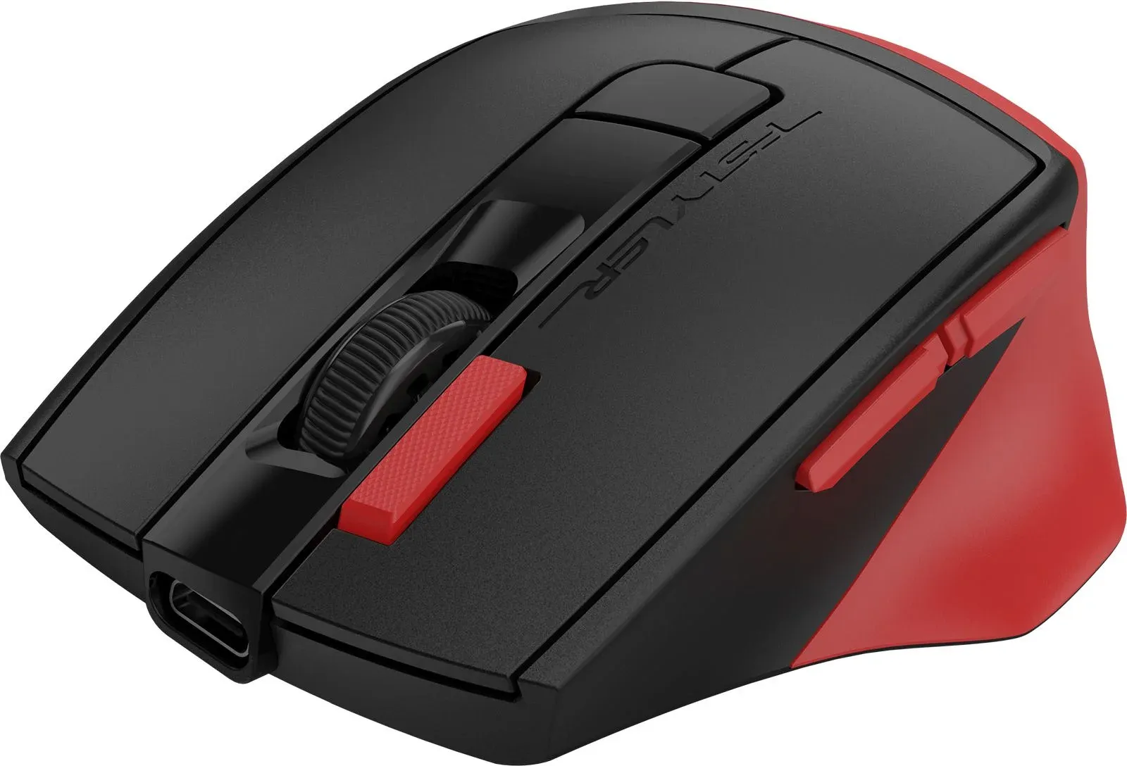Мышь A4Tech Fstyler FG45CS Air красный/черный оптическая 2000dpi silent беспров. USB для ноутбука 7but FG45CS AIR USB SPORTS RED - фото 2