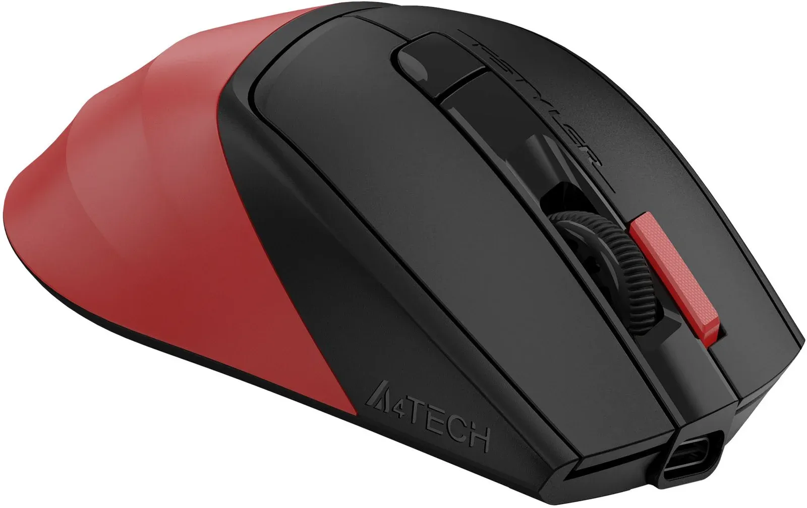 Мышь A4Tech Fstyler FG45CS Air красный/черный оптическая 2000dpi silent беспров. USB для ноутбука 7but FG45CS AIR USB SPORTS RED - фото 3