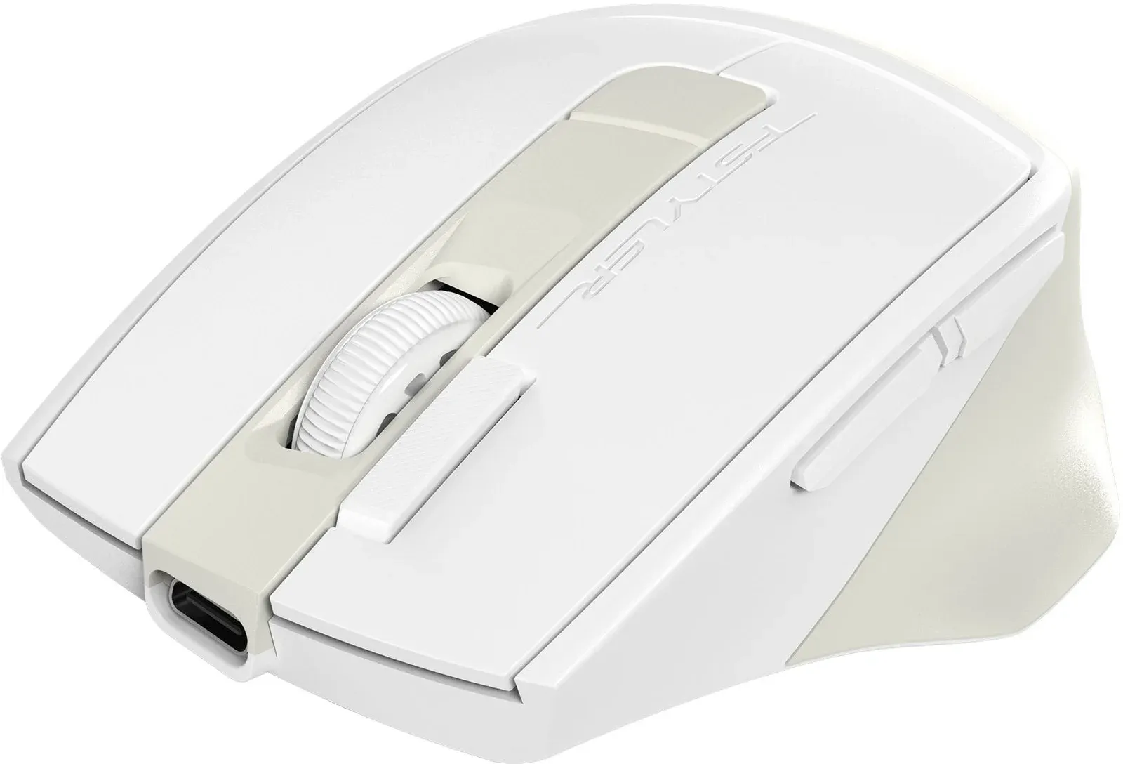 Мышь A4Tech Fstyler FG45CS Air бежевый оптическая 2000dpi silent беспров. USB для ноутбука 7but FG45CS AIR USB CREAM BEIGE - фото 2