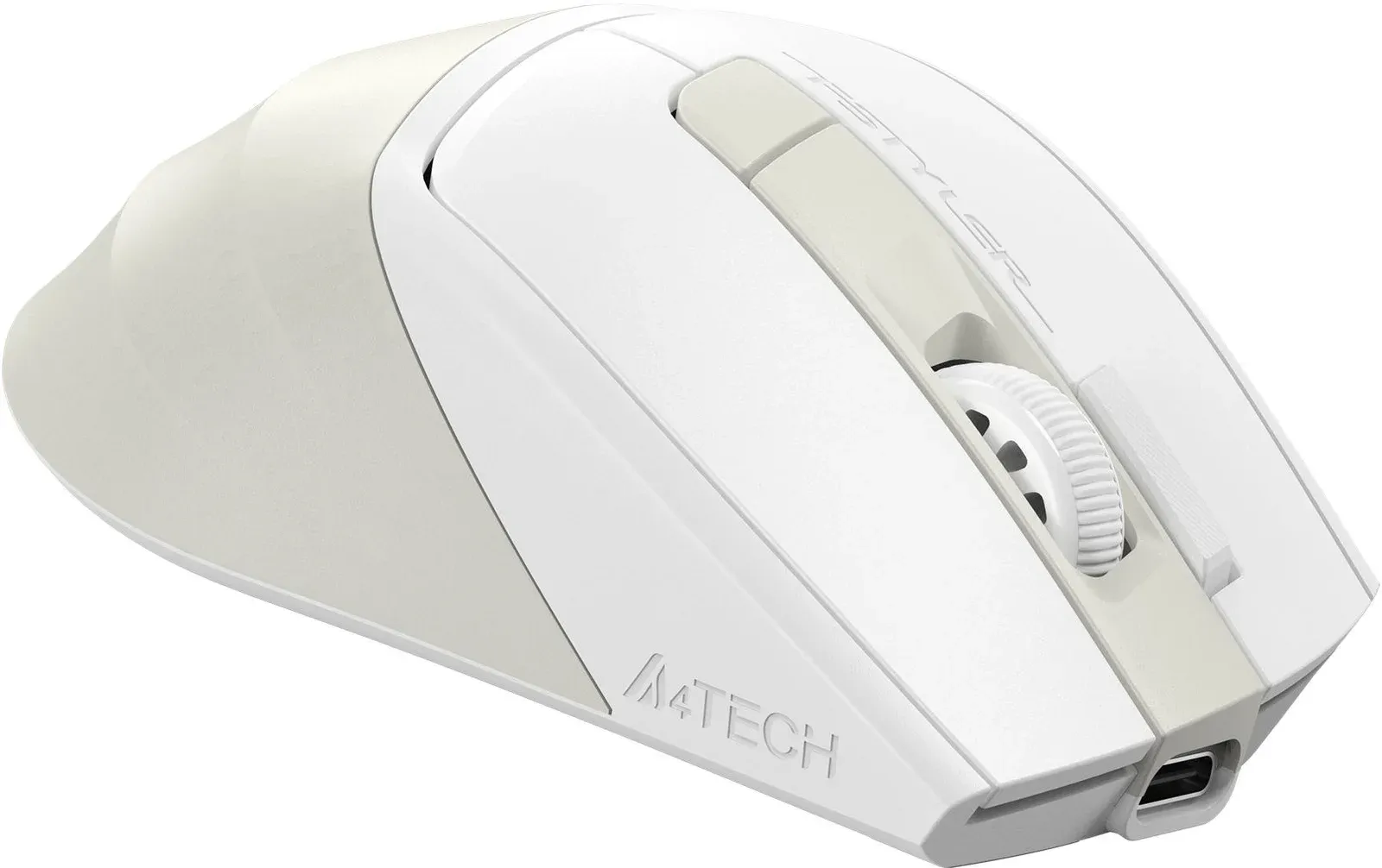 Мышь A4Tech Fstyler FG45CS Air бежевый оптическая 2000dpi silent беспров. USB для ноутбука 7but FG45CS AIR USB CREAM BEIGE - фото 3