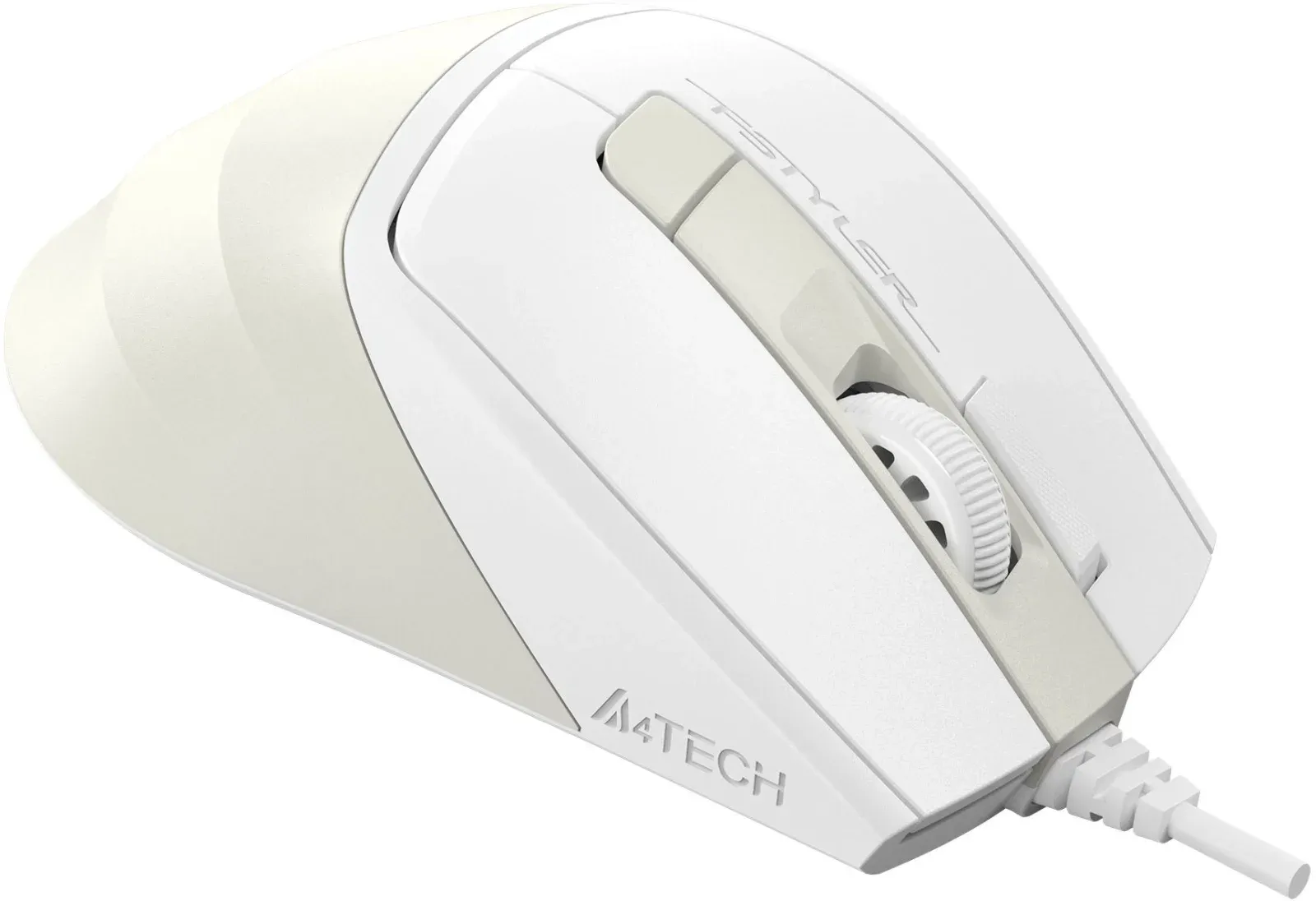 Мышь A4Tech Fstyler FM45S Air бежевый оптическая 2400dpi silent USB 7but FM45S AIR USB CREAM BEIGE - фото 3