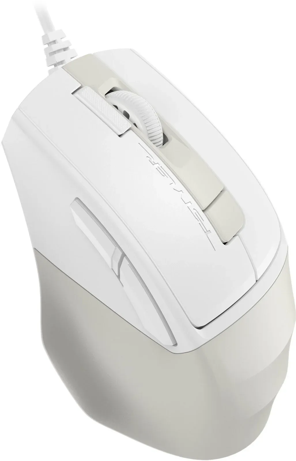 Мышь A4Tech Fstyler FM45S Air бежевый оптическая 2400dpi silent USB 7but FM45S AIR USB CREAM BEIGE - фото 6
