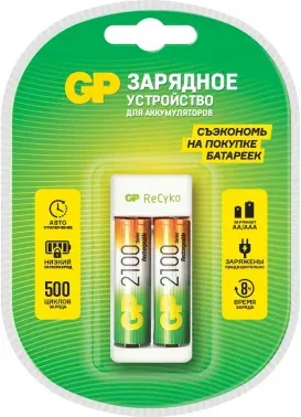 Аккумуляторы и зарядные устройства GP E211/210AAHCCS-2CR1 - фото 3