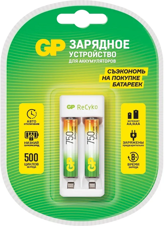Аккумуляторы и зарядные устройства GP E211/75AAAHCCS-2CR1