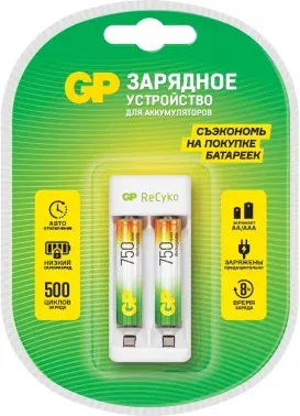 Аккумуляторы и зарядные устройства GP E211/75AAAHCCS-2CR1 - фото 3