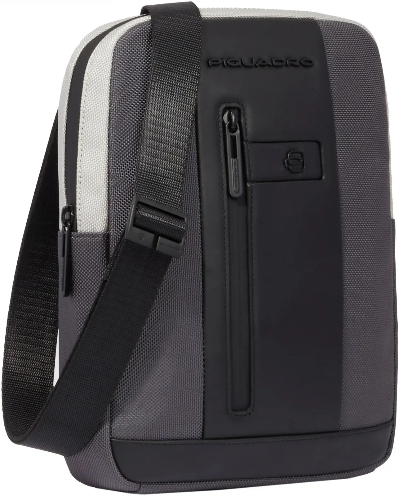 Сумка Piquadro Brief2 Special CA1816BR2S/GRN серая/черная нейлон/натур.кожа, серый - фото 2