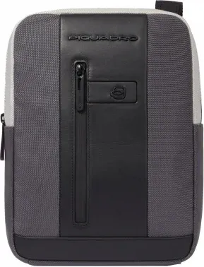 Сумка Piquadro Brief2 Special CA1816BR2S/GRN серая/черная нейлон/натур.кожа, серый - фото 8