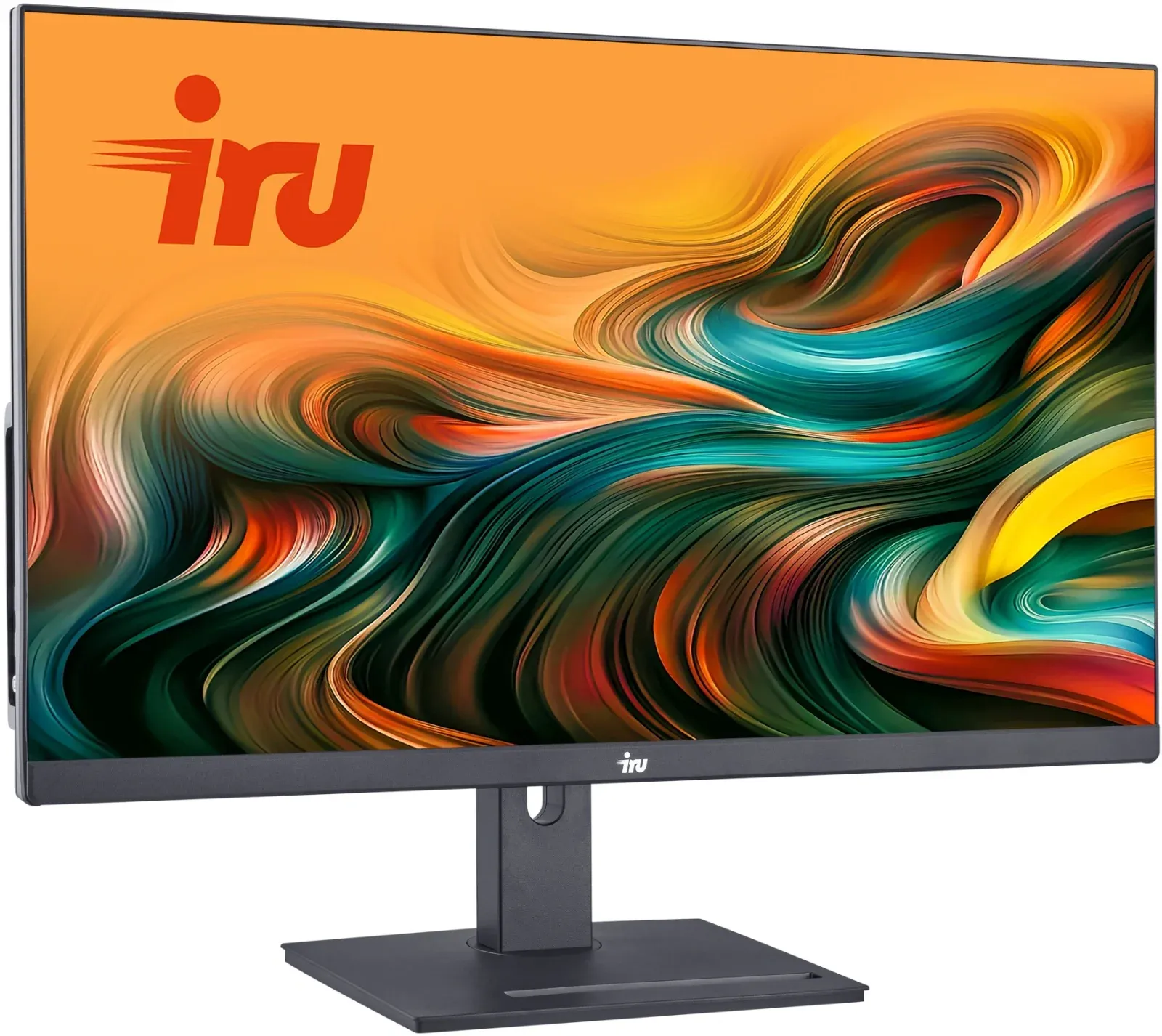 Моноблок IRU 27IM 27 Full HD i5 1235U 1.3 16Gb SSD512Gb UHDG без ОС GbitEth WiFi BT 120W Cam черный 1920x1080 - фото 3