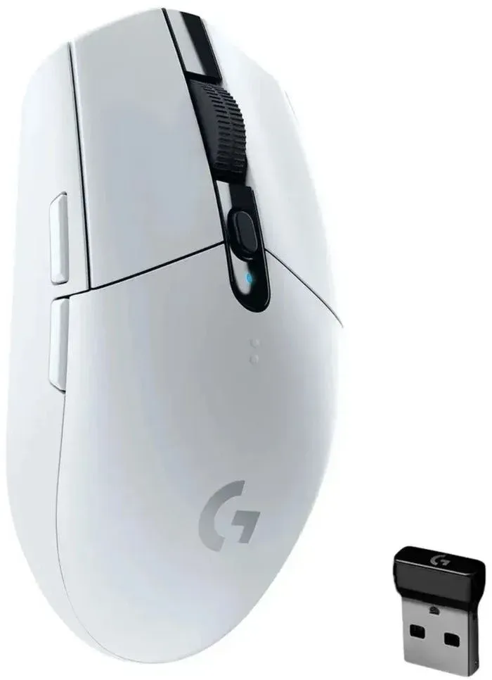 Мышь Logitech G304 Lightspeed белый оптическая 12000dpi беспров. USB 5but 910-005295 - фото 4