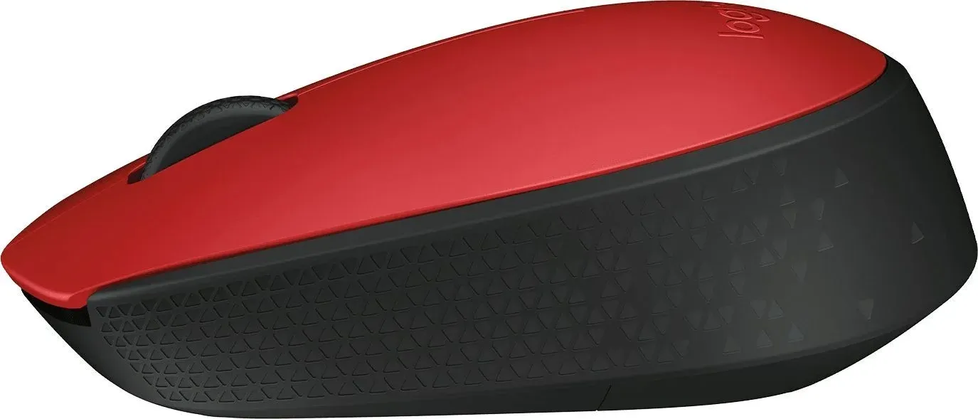 Мышь Logitech M171 красный/черный оптическая 1000dpi беспров. USB для ноутбука 2but 910-004645 - фото 3