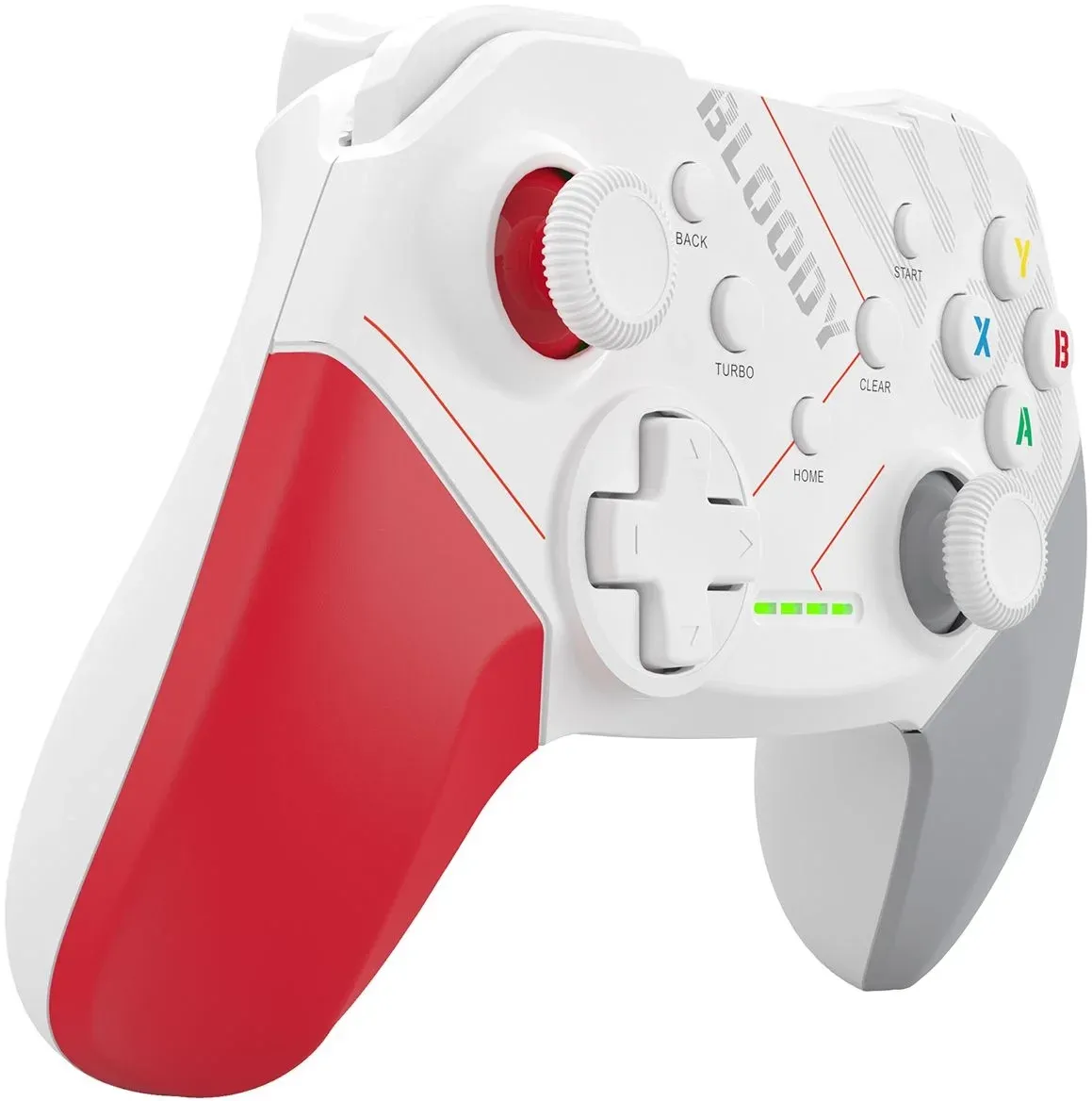 Геймпад A4Tech Bloody GPW50 Sports белый USB Беспроводной виброотдача обратная связь GPW50 SPORTS WHITE - фото 4