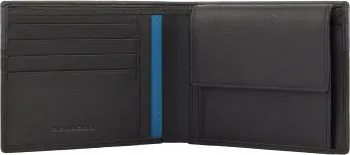 Кошелек мужской Piquadro Urban PU257UB00R/NGR черный/серый натур.кожа - фото 6