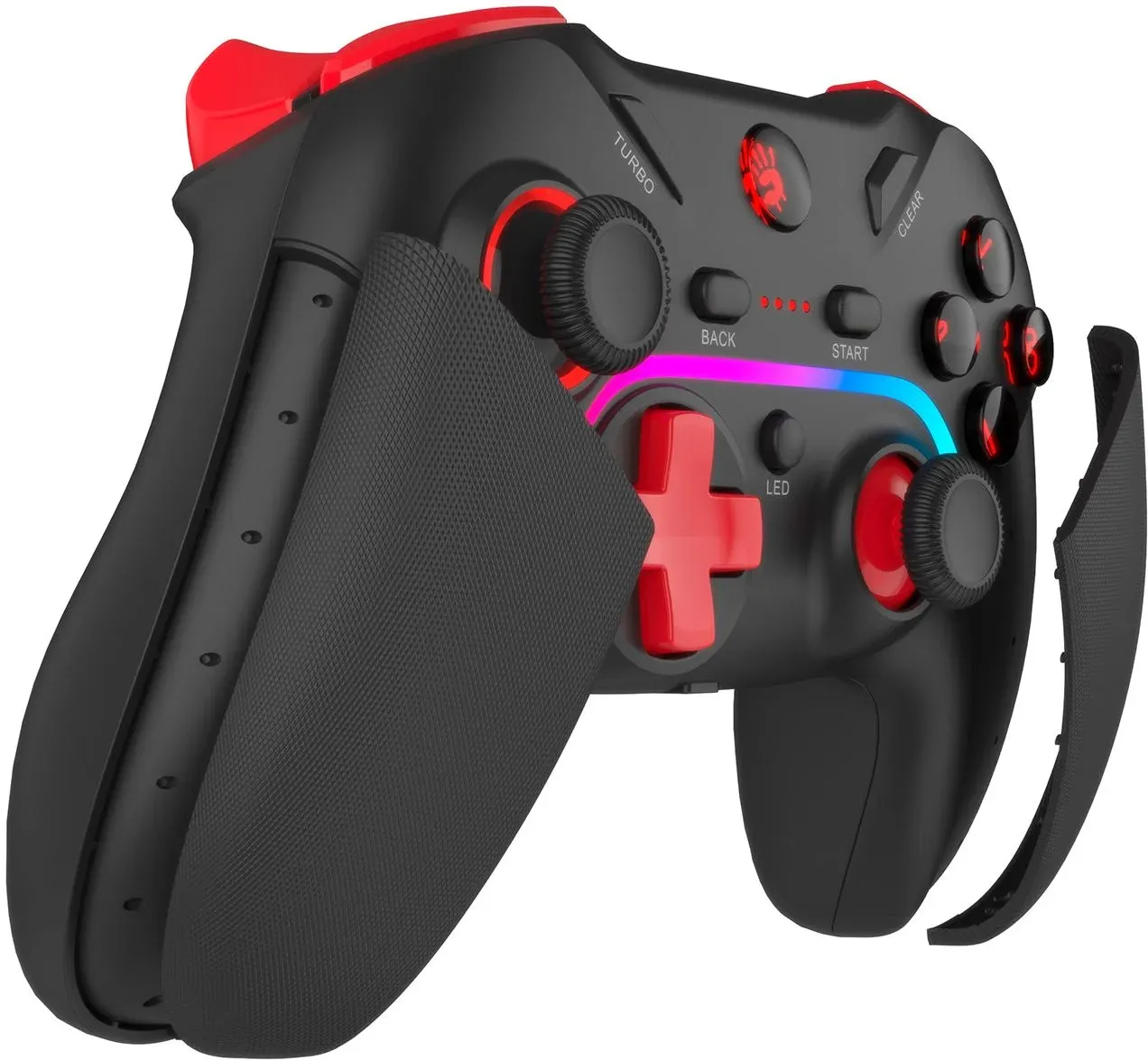 Геймпад A4Tech Bloody GPW70 Sports черный USB Беспроводной виброотдача обратная связь GPW70 SPORTS BLACK - фото 4