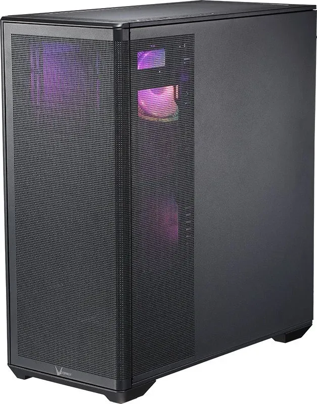 Корпус Formula Air Power G5 Plus черный без БП ATX 2xUSB2.0 audio bott PSU - фото 4