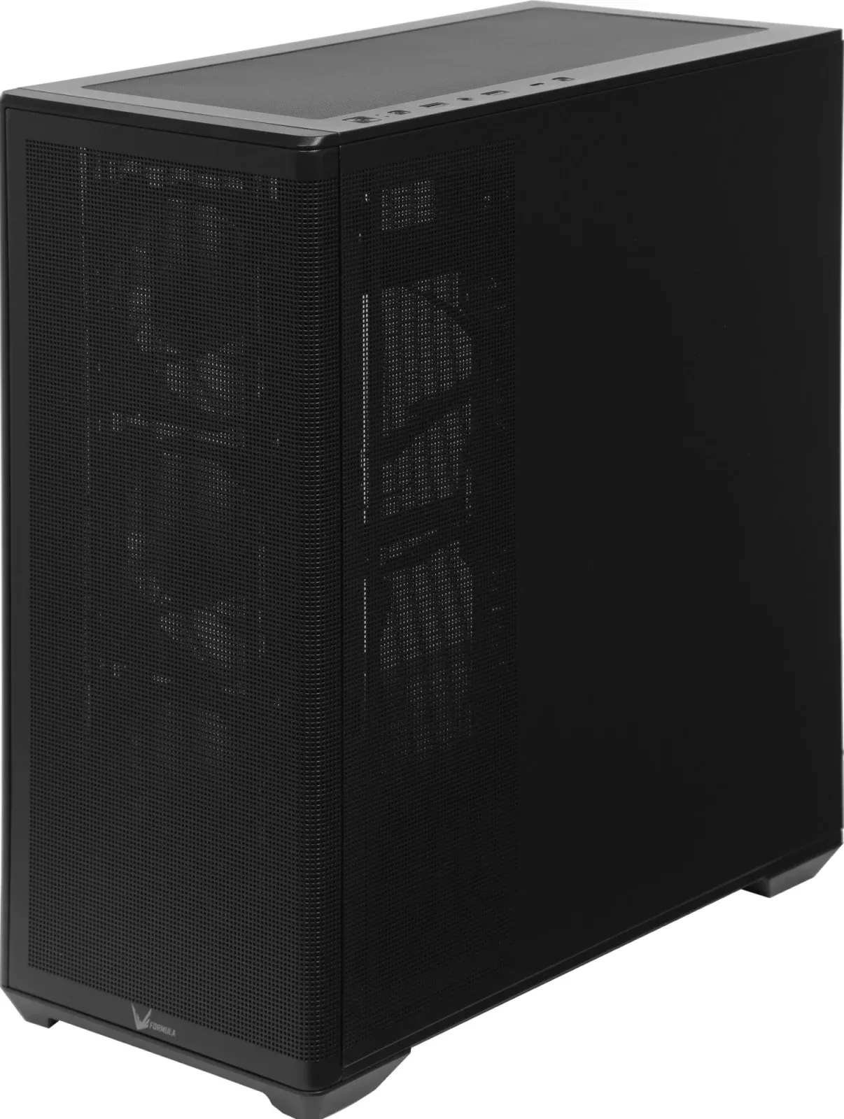 Корпус Formula Air Power G5 Plus черный без БП ATX 2xUSB2.0 audio bott PSU - фото 6