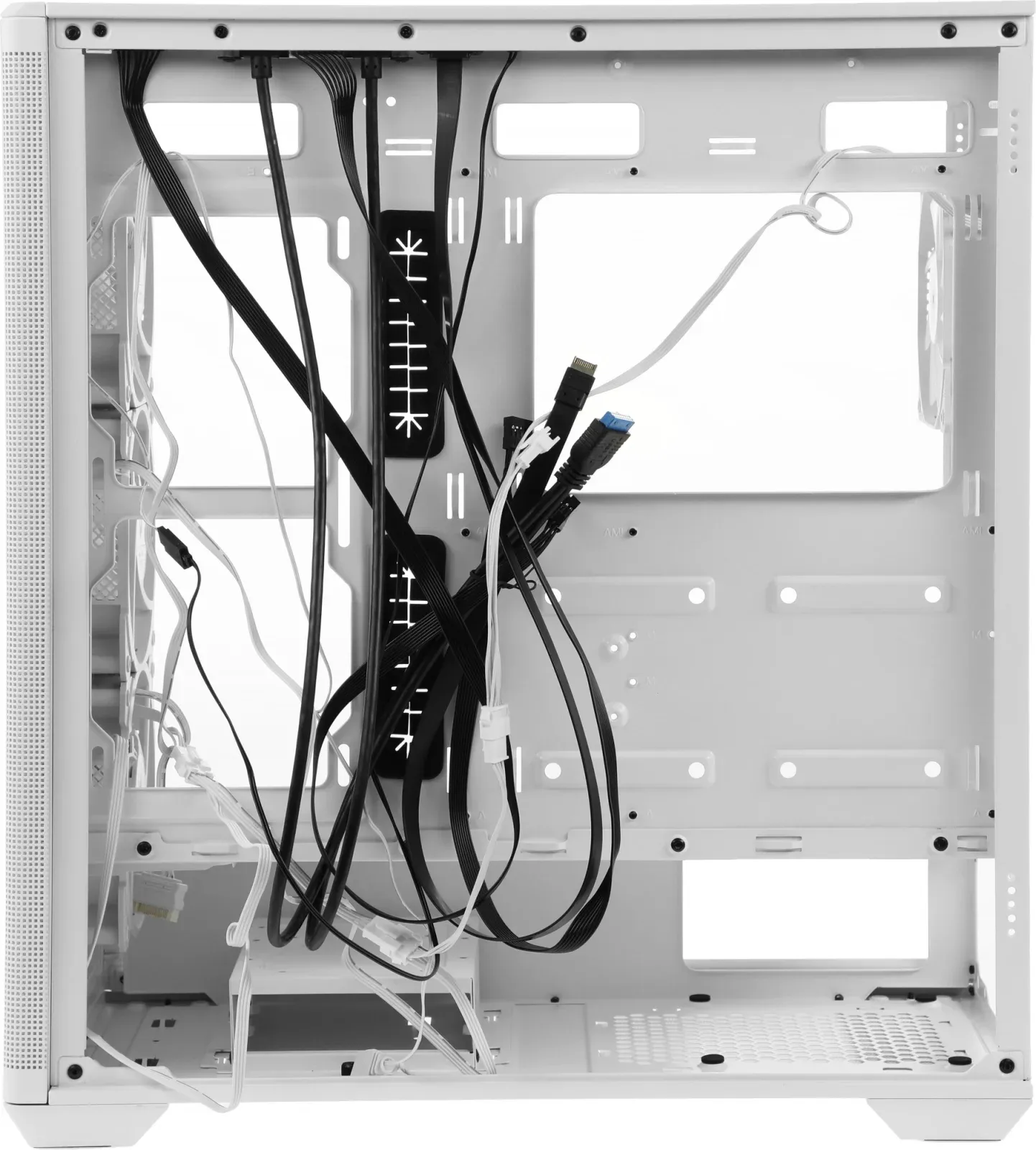 Корпус Formula Air Power G5 Plus белый без БП ATX 2xUSB2.0 audio bott PSU - фото 7