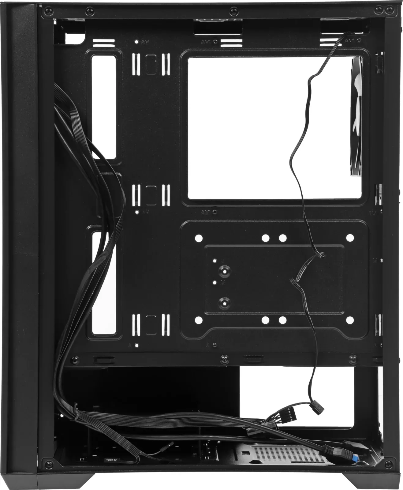 Корпус Formula Air Power G5 черный без БП ATX 5x120mm 3x140mm 1xUSB3.0 1xUSB3.1 audio bott PSU - фото 8