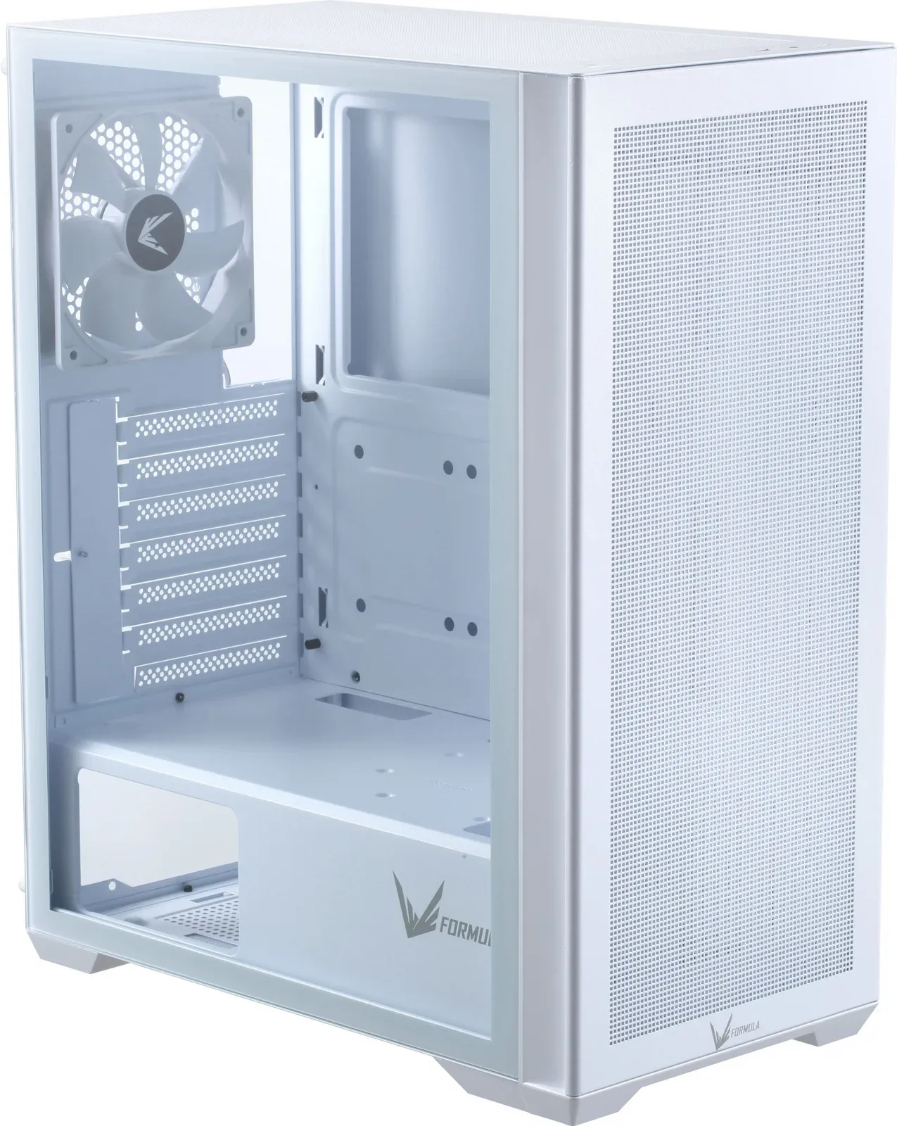 Корпус Formula Air Power G5 белый без БП ATX 5x120mm 3x140mm 1xUSB3.0 1xUSB3.1 audio bott PSU - фото 3