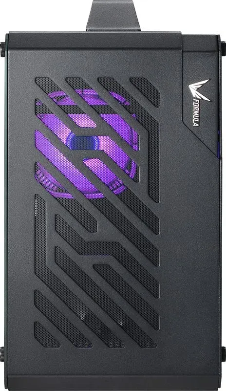 Корпус Formula Air Cube G3 черный без БП mATX 5x120mm 1xUSB3.0 1xUSB3.1 audio bott PSU - фото 2