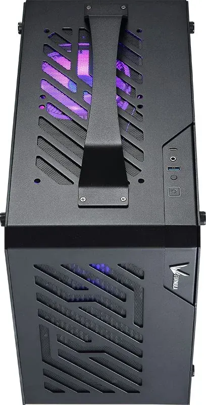 Корпус Formula Air Cube G3 черный без БП mATX 5x120mm 1xUSB3.0 1xUSB3.1 audio bott PSU - фото 3