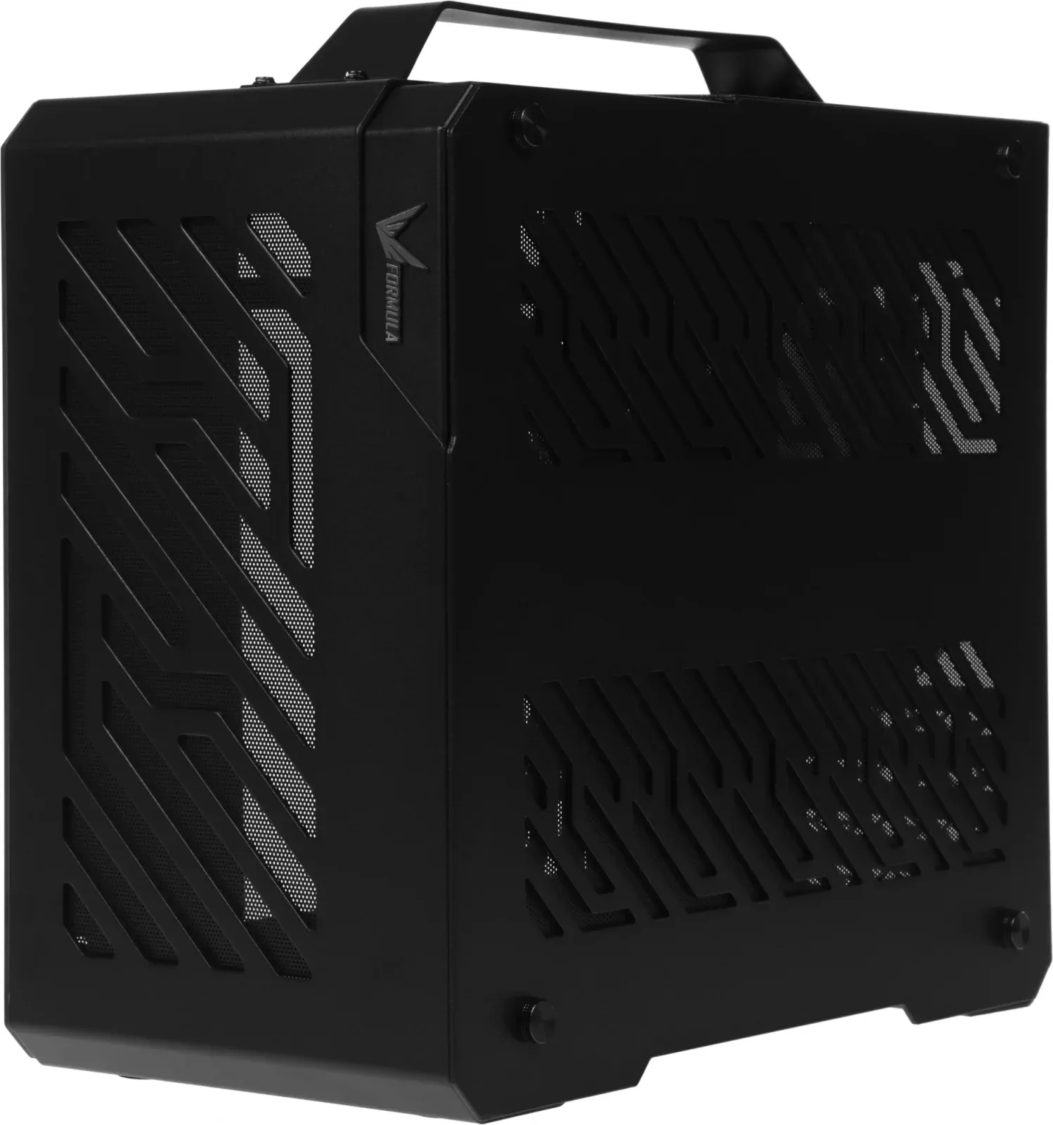 Корпус Formula Air Cube G3 черный без БП mATX 5x120mm 1xUSB3.0 1xUSB3.1 audio bott PSU - фото 5