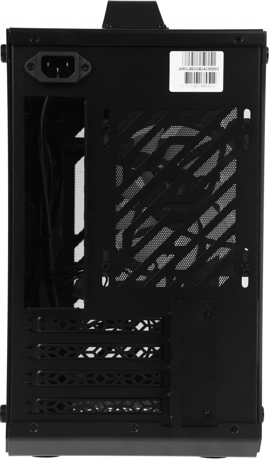 Корпус Formula Air Cube G3 черный без БП mATX 5x120mm 1xUSB3.0 1xUSB3.1 audio bott PSU - фото 7