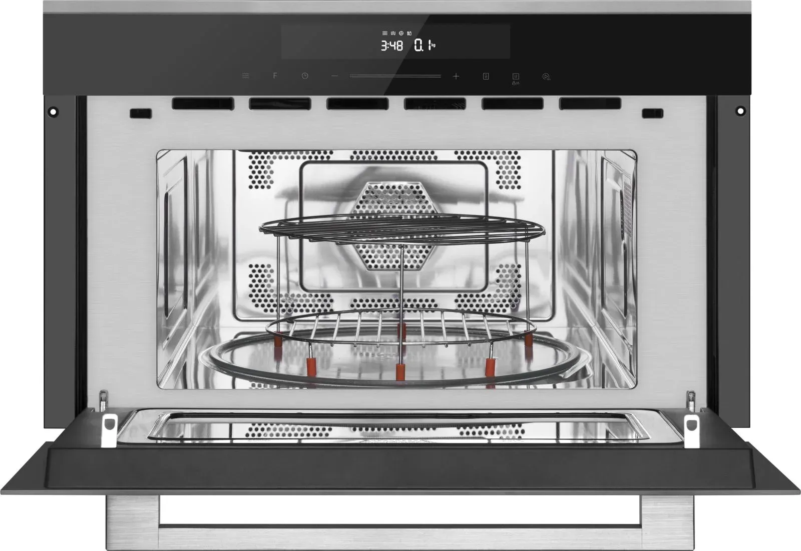 Микроволновая печь Weissgauff BMWO-349 DBSX Touch 34л. 900Вт черный встраиваемая, 34 л - фото 7