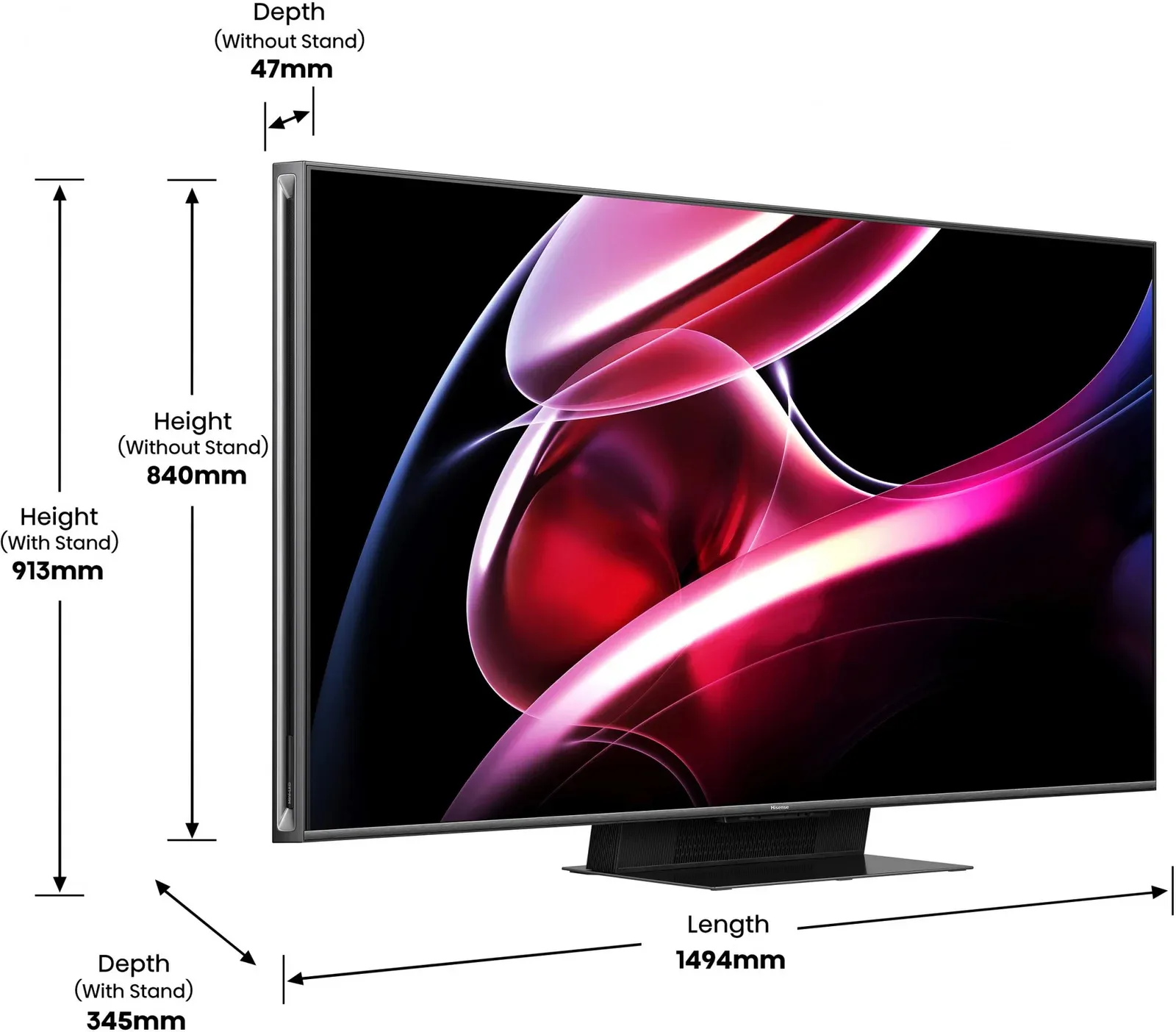Телевизоры HISENSE 65UXKQ - фото 1