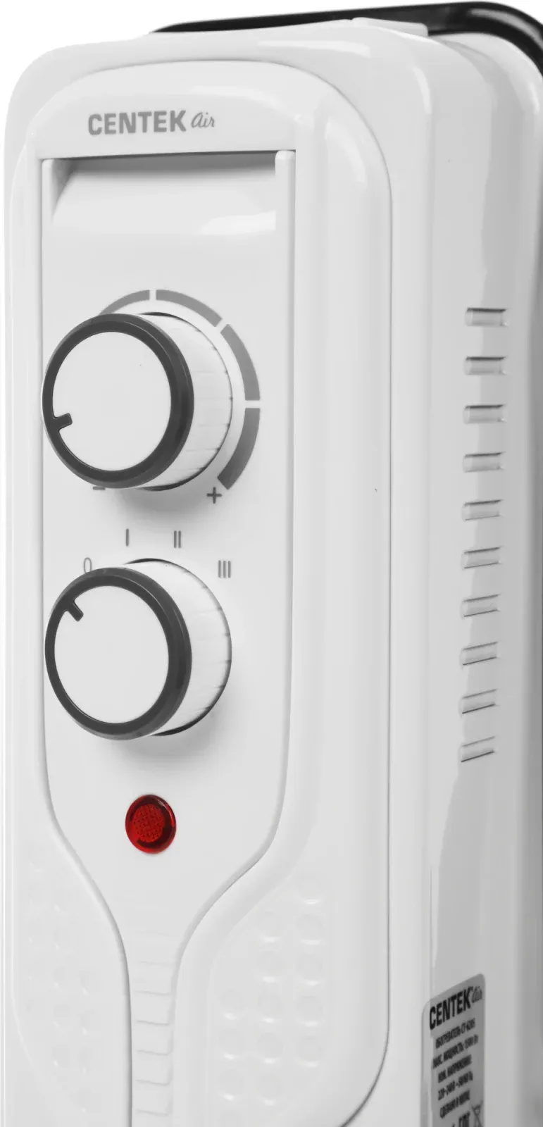 Радиатор масляный Centek CT-6205 1500Вт белый - фото 3
