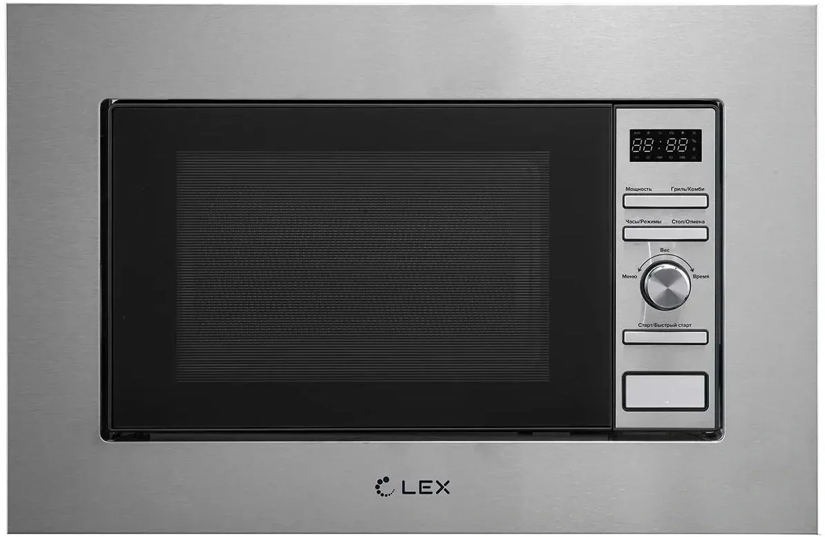 Микроволновая печь Lex BIMO 20.05 INOX 20л. 700Вт нержавеющая сталь встраиваемая, 20 л - фото 1