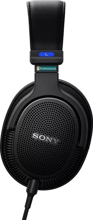 Наушники мониторные Sony MDR-MV1 2.5м черный проводные оголовье - фото 2