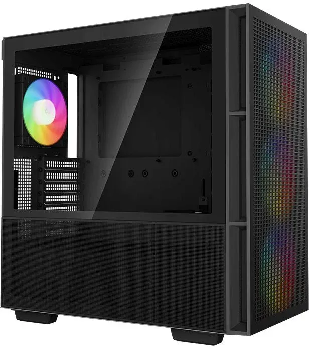 Корпус Deepcool CH560 черный без БП ATX 8x120mm 3x140mm 1xUSB3.0 audio bott PSU - фото 2