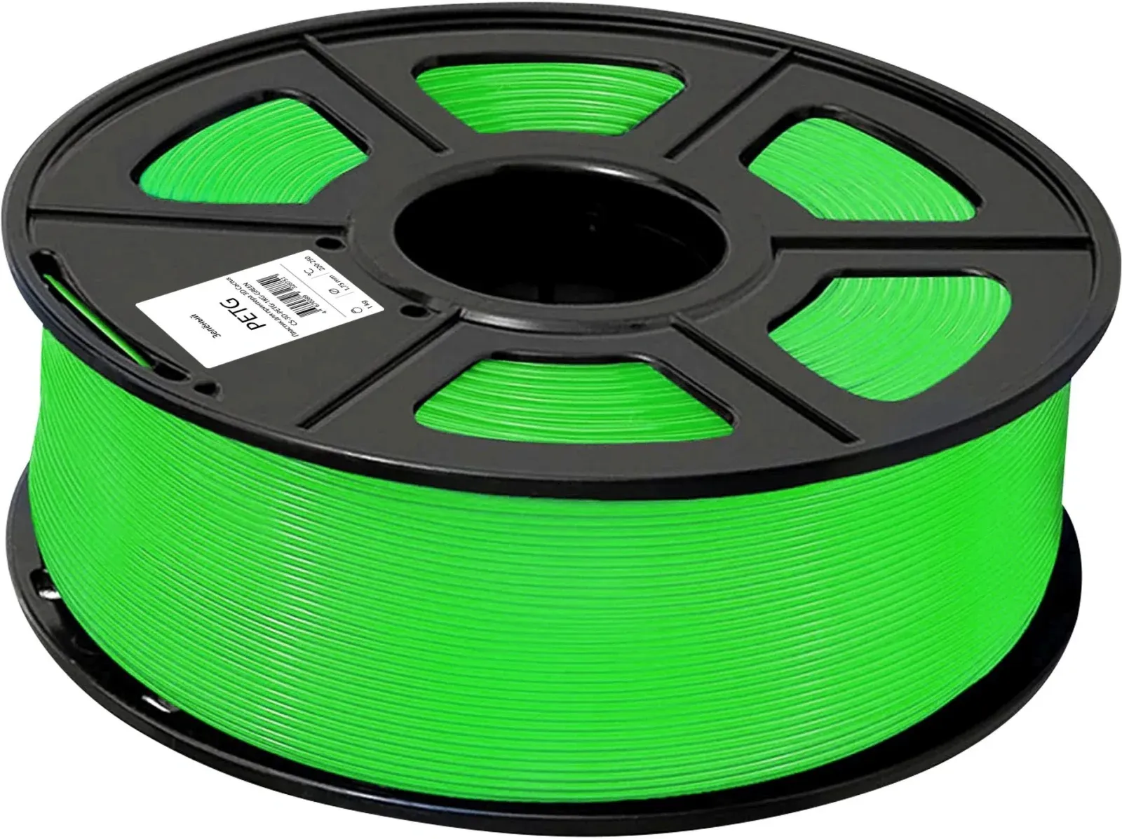 Пластик для принтера 3D Cactus CS-3D-PETG-1KG-GREEN PETG d1.75мм 1кг L316м 1цв. - фото 2