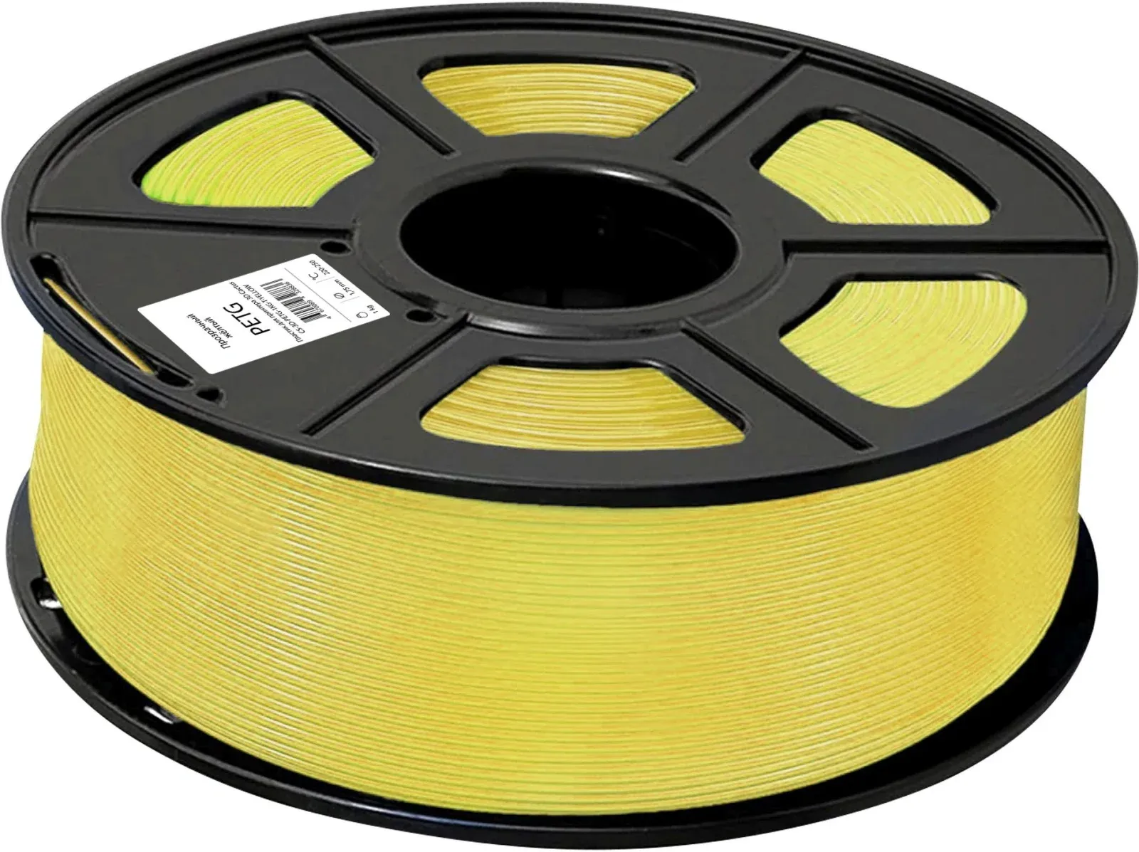 Пластик для принтера 3D Cactus CS-3D-PETG-1KG-T-YELLOW PETG d1.75мм 1кг L316м 1цв. - фото 2