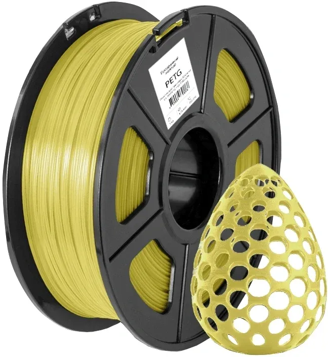 Пластик для принтера 3D Cactus CS-3D-PETG-1KG-T-YELLOW PETG d1.75мм 1кг L316м 1цв. - фото 3