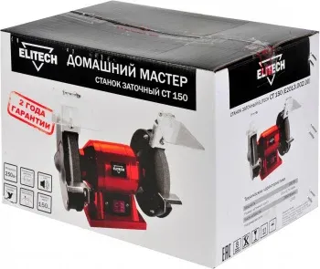 Электроточило Elitech СТ 150 250Вт 2980об/мин d=150мм t=16мм - фото 8