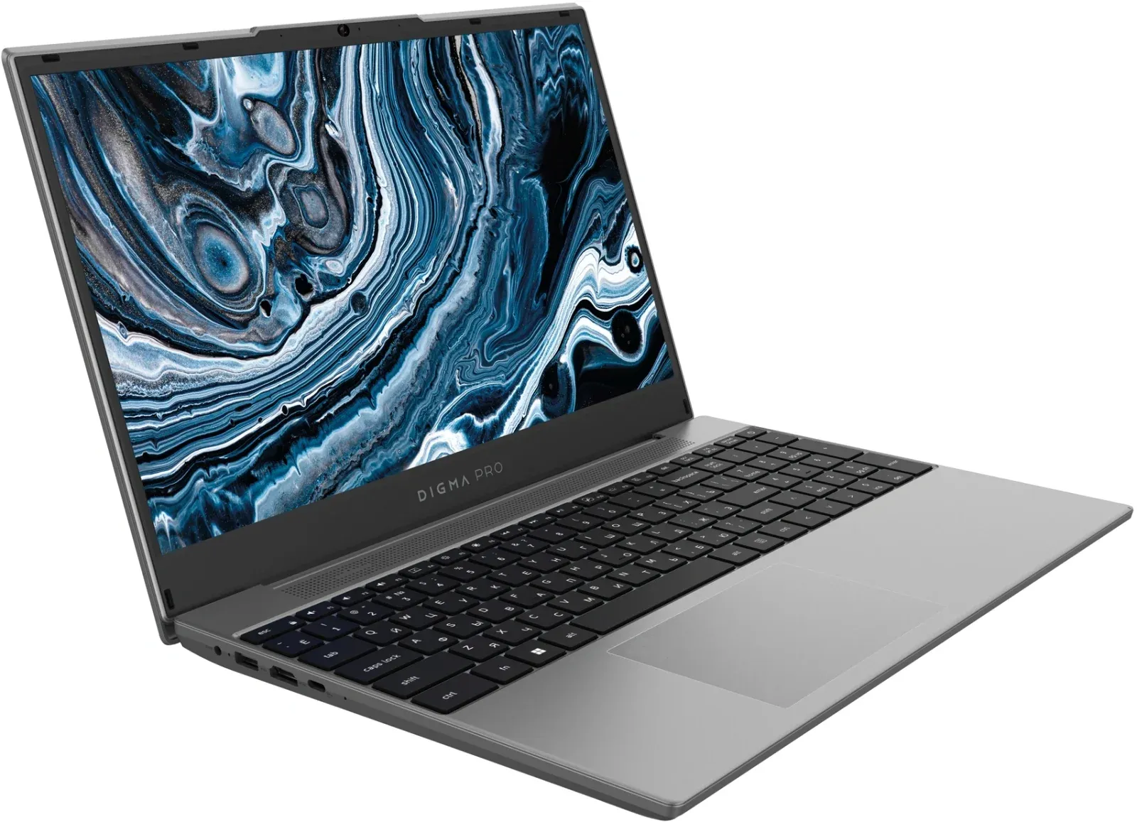 Ноутбук Digma Pro Breve Ryzen 7 5800U 16Gb SSD512Gb AMD Radeon Graphics 15.6 IPS FHD 1920x1080 Windows 11 Pro dk.grey WiFi BT Cam 4500mAh DN15R7-ADXW02 - фото 2