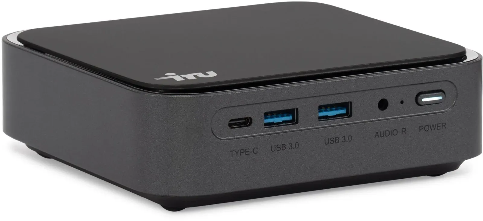 Неттоп IRU 310TLCN i3 1115G4 3 8Gb SSD256Gb UHDG Windows 11 Pro GbitEth WiFi BT 65W черный 1975168 - фото 2