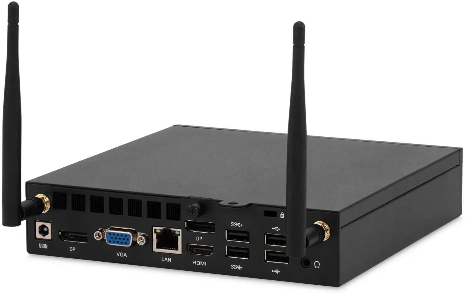 Неттоп IRU 310H6ITF i5 12400T 1.8 8Gb SSD256Gb UHDG 730 Windows 11 Pro GbitEth WiFi BT черный 1975183 - фото 3