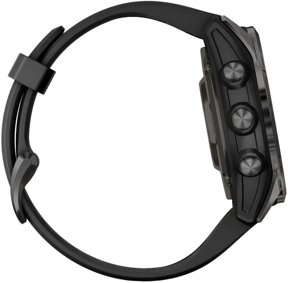 Смарт-часы Garmin Epix Pro Gen 2 Sapphire 30.4мм 1.2 AMOLED корп.черный рем.черный 010-02802-15 - фото 4